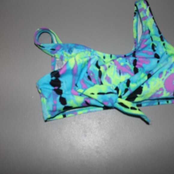 Multi Color Bikini Top Size 10 - Picture 1 of 3
